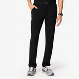 men's Black Yamba - Slim Scrub Pants
